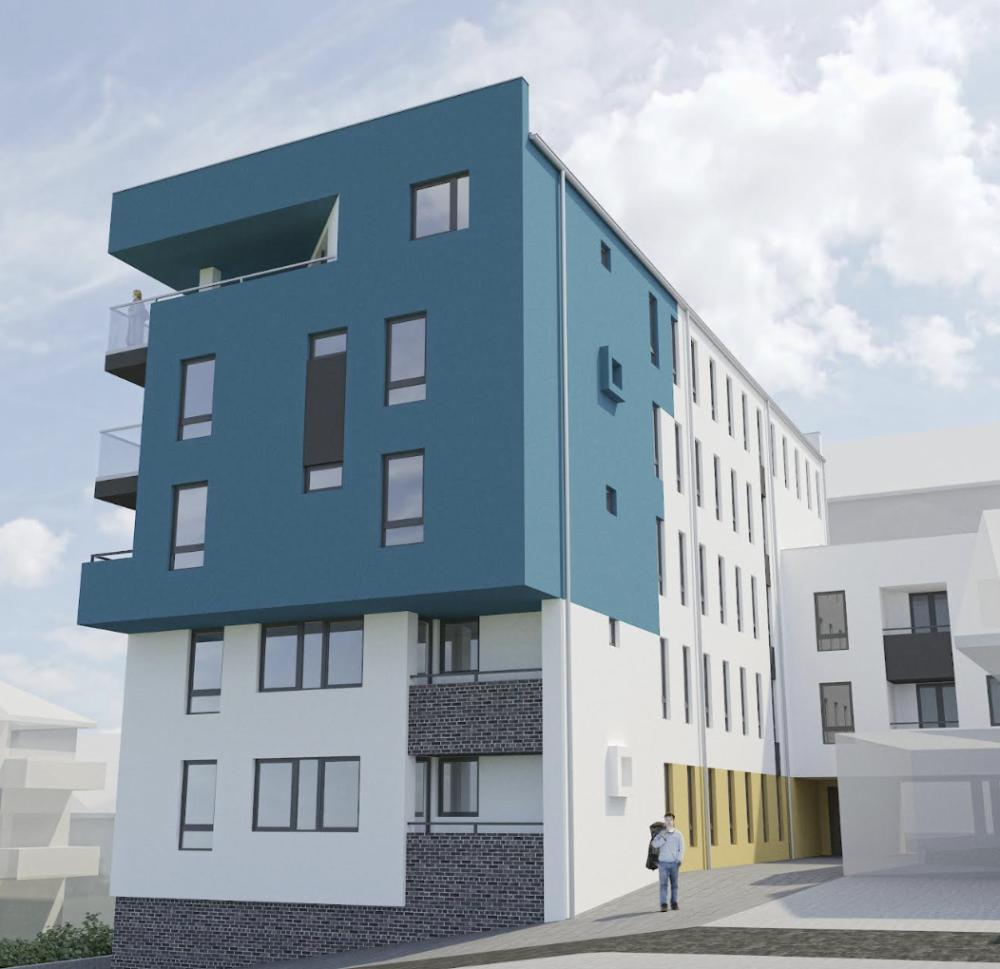 Glavna slika -Stan u zgradi, novogradnja, uknjižen, etažno grejanje, oglas ID 370111