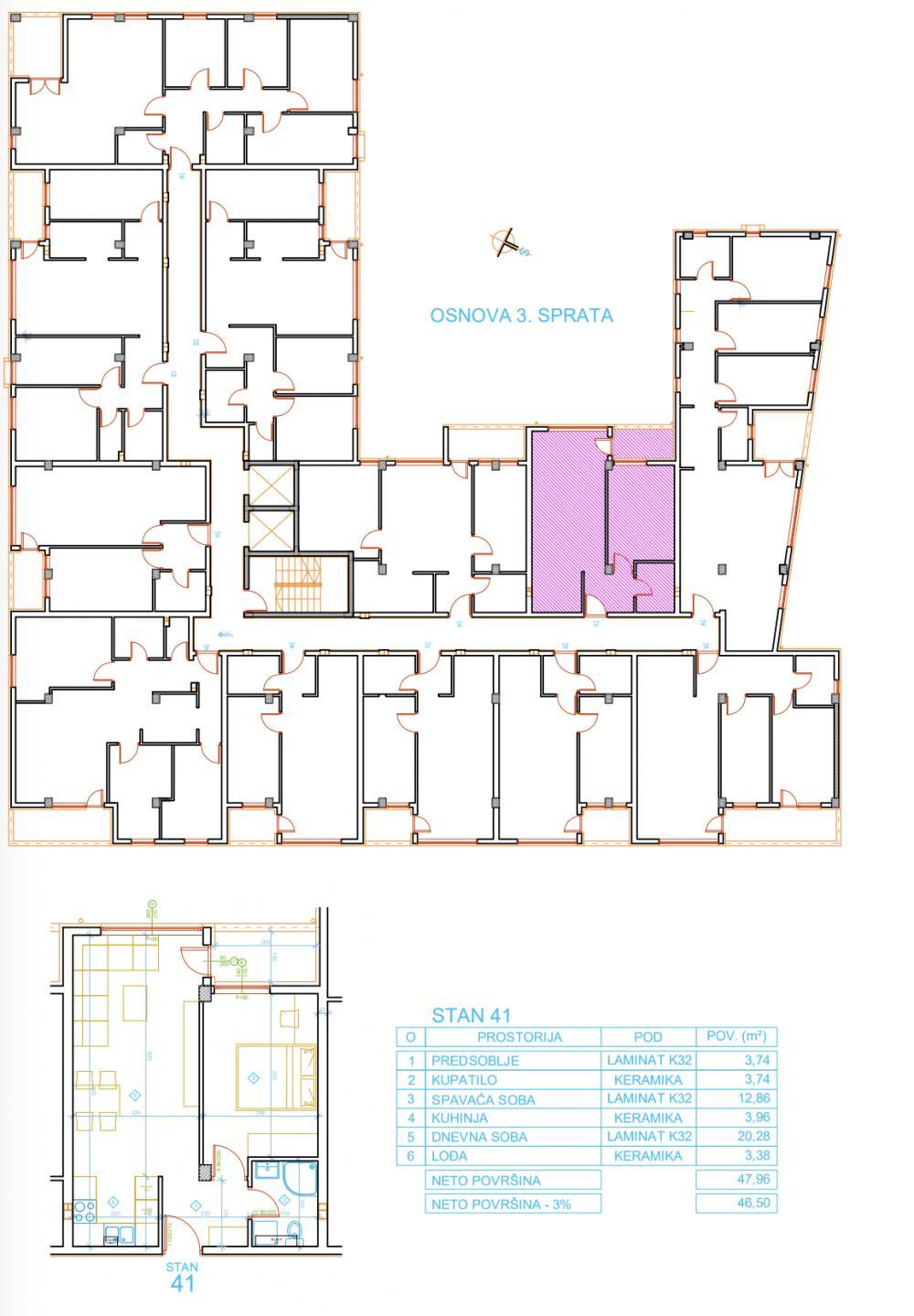 Glavna slika -Prodaja jednoiposobnog stana, Palilula Niš, terasa, lift