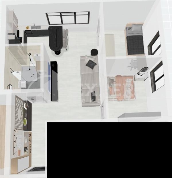 Slika 5 - Stan u zgradi, novogradnja, uknjižen, centralno grejanje, oglas ID p-014363