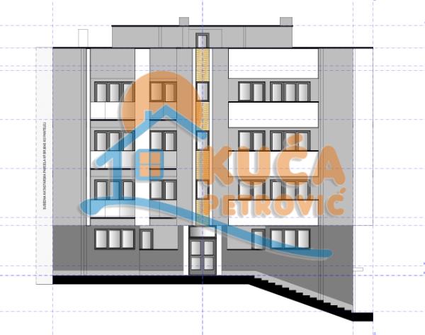 Glavna slika -Stan u zgradi, novogradnja, uknjižen, grejanje na struju, oglas ID p-014970