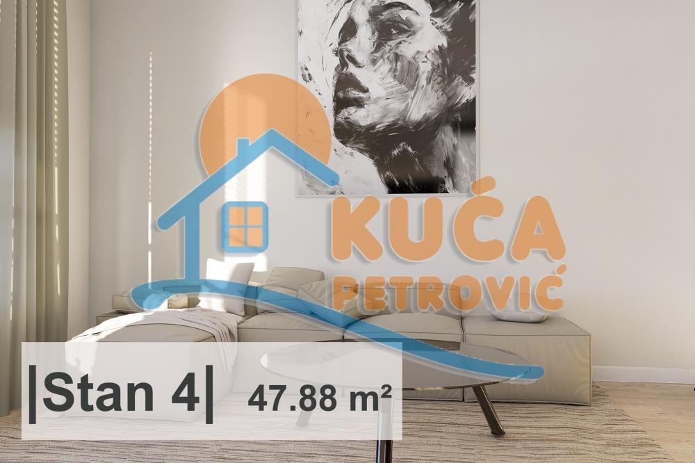 Slika 3 - Stan u zgradi, novogradnja, uknjižen, etažno grejanje, oglas ID p-015013