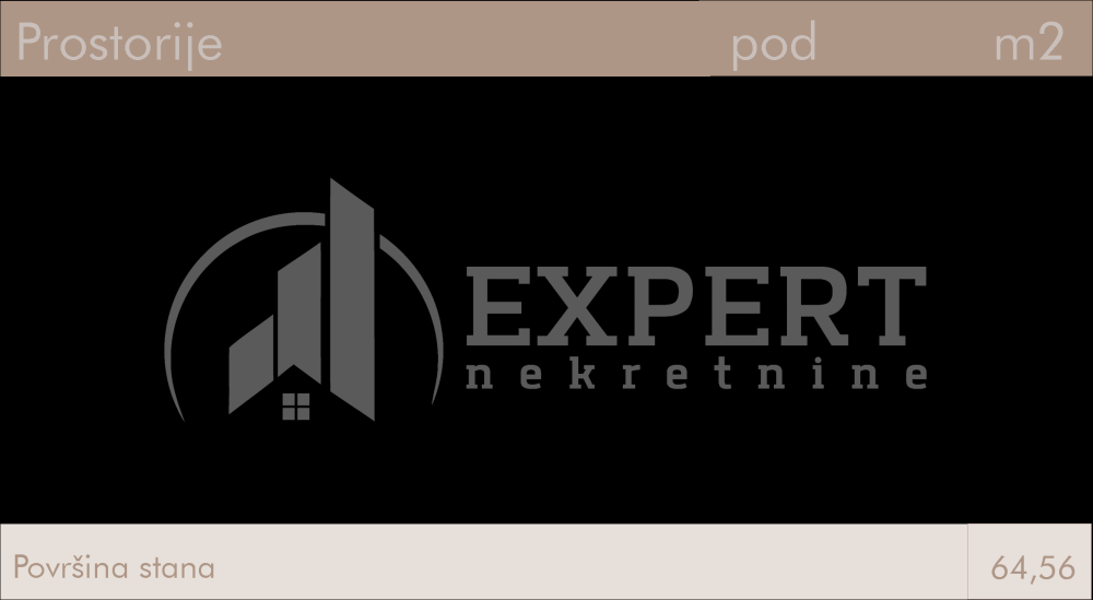 Slika 2 - Stan u zgradi, novogradnja, uknjižen, etažno grejanje, oglas ID p-015010