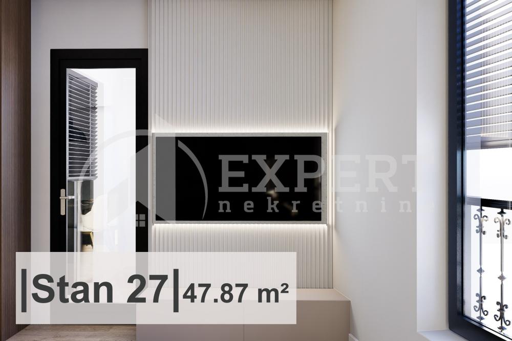 Slika 3 - Stan u zgradi, novogradnja, uknjižen, etažno grejanje, oglas ID p-015021