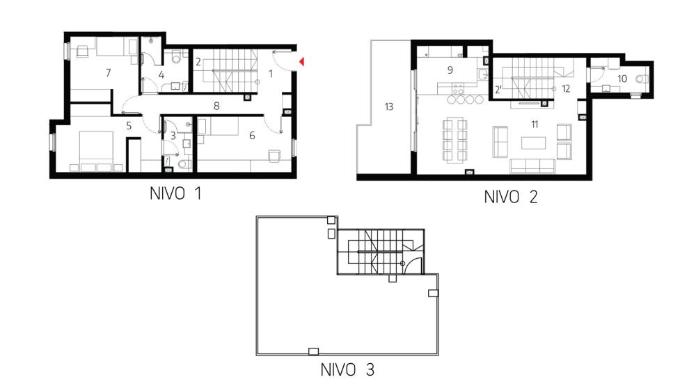 Glavna slika -Troiposoban duplex stan sa dvorištem na Paliluli