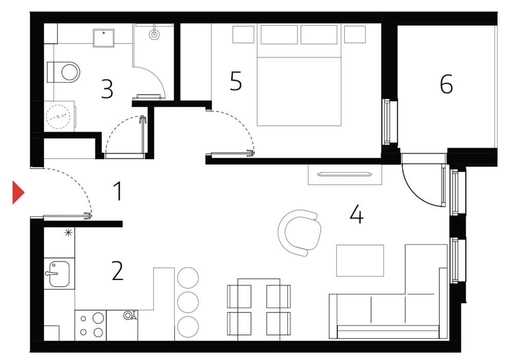 Glavna slika -Stan u zgradi, novogradnja, etažno grejanje, oglas ID 371123