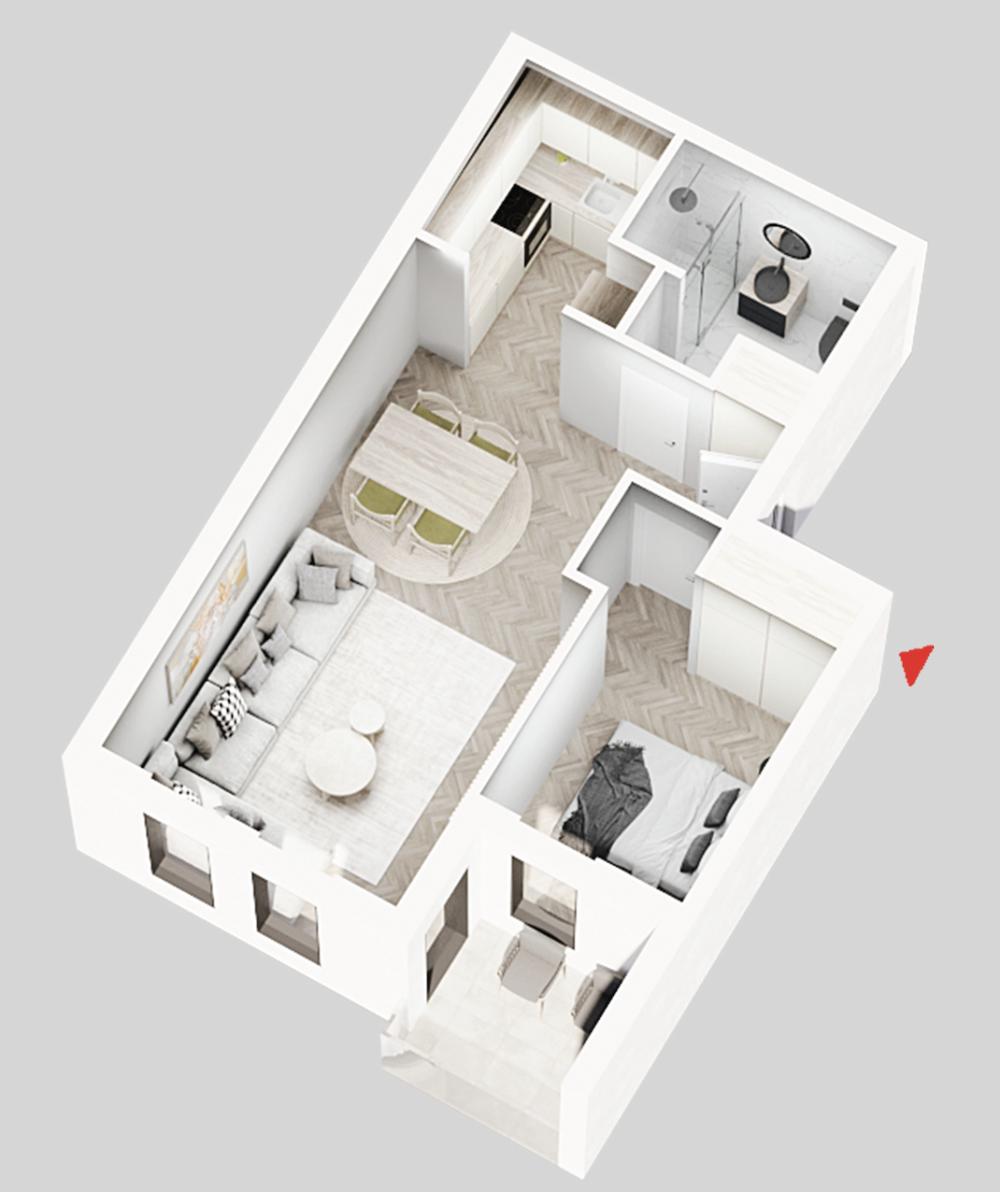 Glavna slika -Dostupan na I, II i III spratu