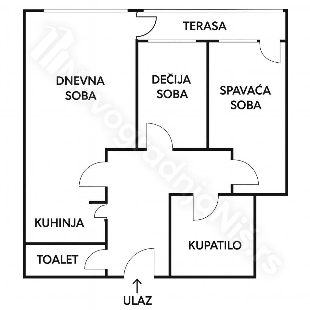 Glavna slika -Dostupan na VI, VII i VIII spratu