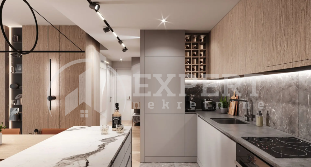 Slika 11 - Stan u zgradi, novogradnja, uknjižen, etažno grejanje, oglas ID p-015209