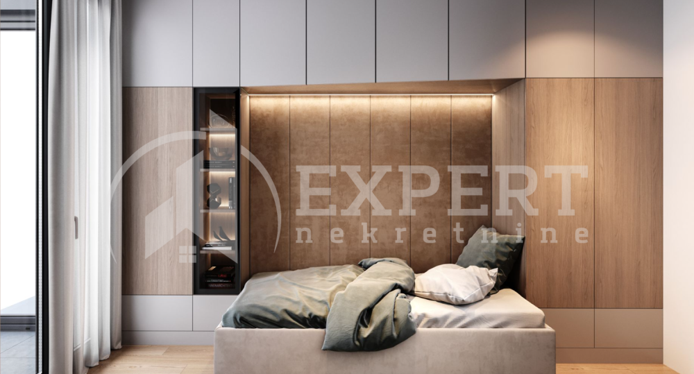 Slika 4 - Stan u zgradi, novogradnja, uknjižen, etažno grejanje, oglas ID p-015209