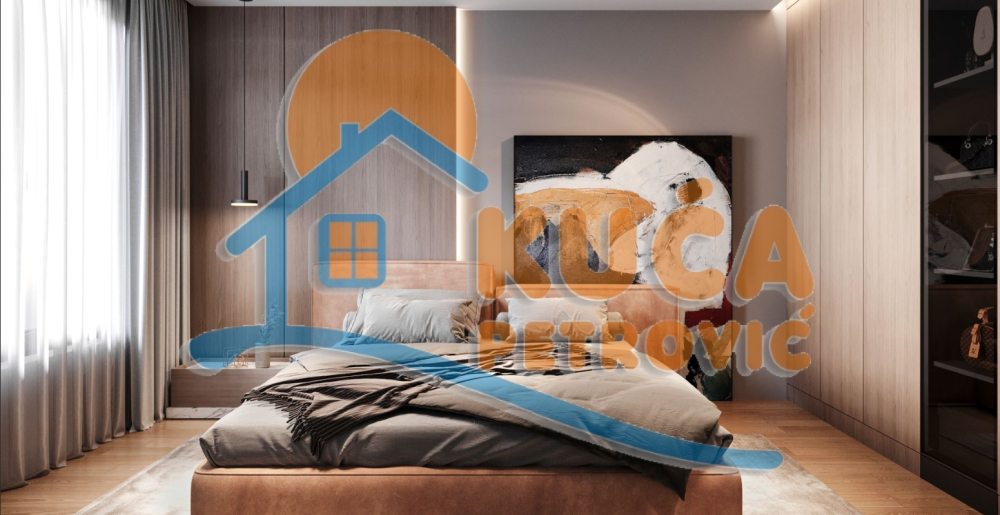 Slika 1 - Stan u zgradi, novogradnja, uknjižen, etažno grejanje, oglas ID p-015209