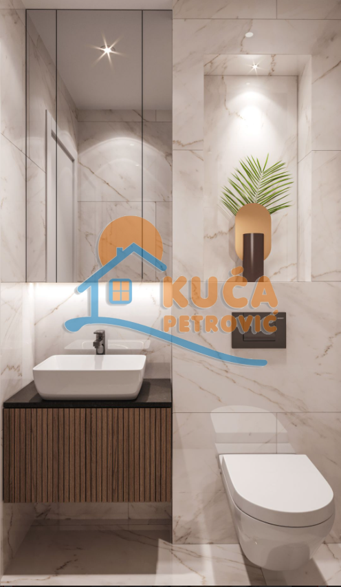 Slika 7 - Stan u zgradi, novogradnja, uknjižen, etažno grejanje, oglas ID p-015209