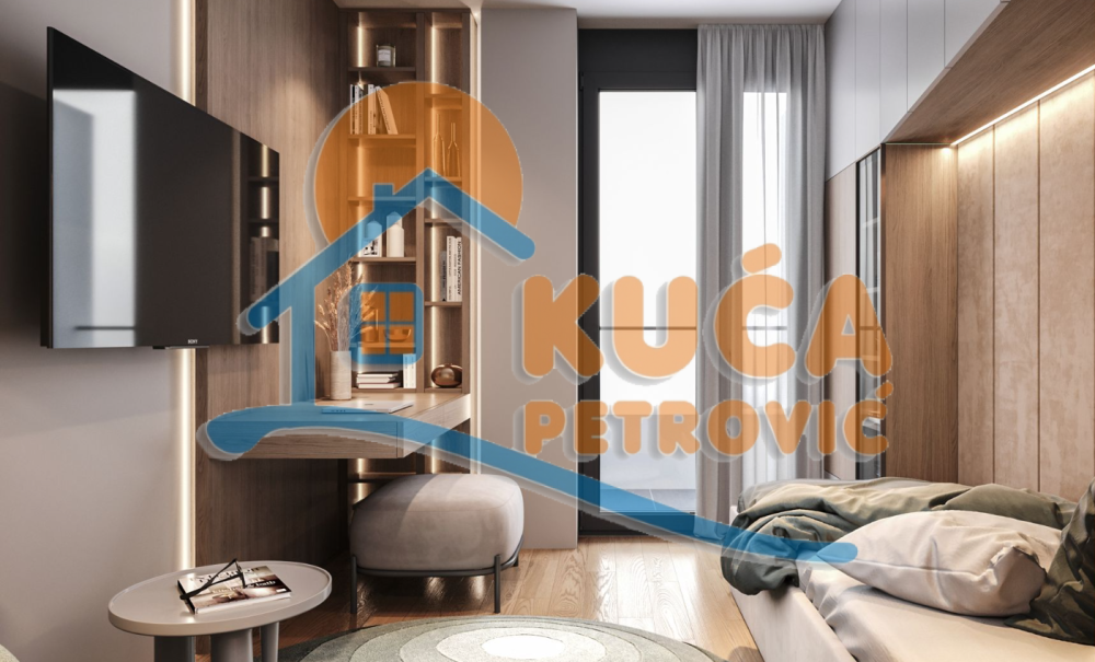 Slika 2 - Stan u zgradi, novogradnja, uknjižen, etažno grejanje, oglas ID p-015209