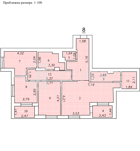 Slika 10 - Stan u zgradi, novogradnja, uknjižen, centralno grejanje, oglas ID p-015141