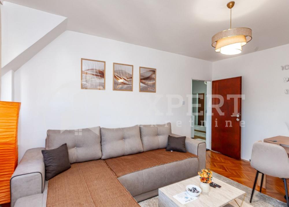 Glavna slika -Stan u zgradi, uknjižen, centralno grejanje, oglas ID p-015115