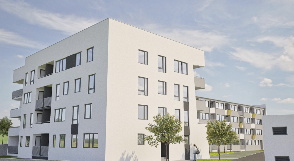 Slika 1 - 68 kvadrata + 43 kvadrata dvorište, u izgradnji