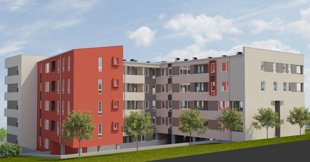 Slika projekta - Moderna stambena zgrada koja spaja moderan dizajn i kvalit...